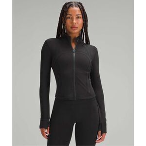 Lululemon Jacket Define Cropped Athletic Nulu Black size 2